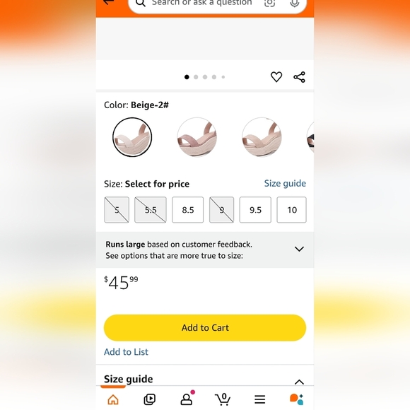 Vicky.Vicky Apricot Espadrille platform wedge sandals ankle strap size 7.5 - Picture 12 of 12